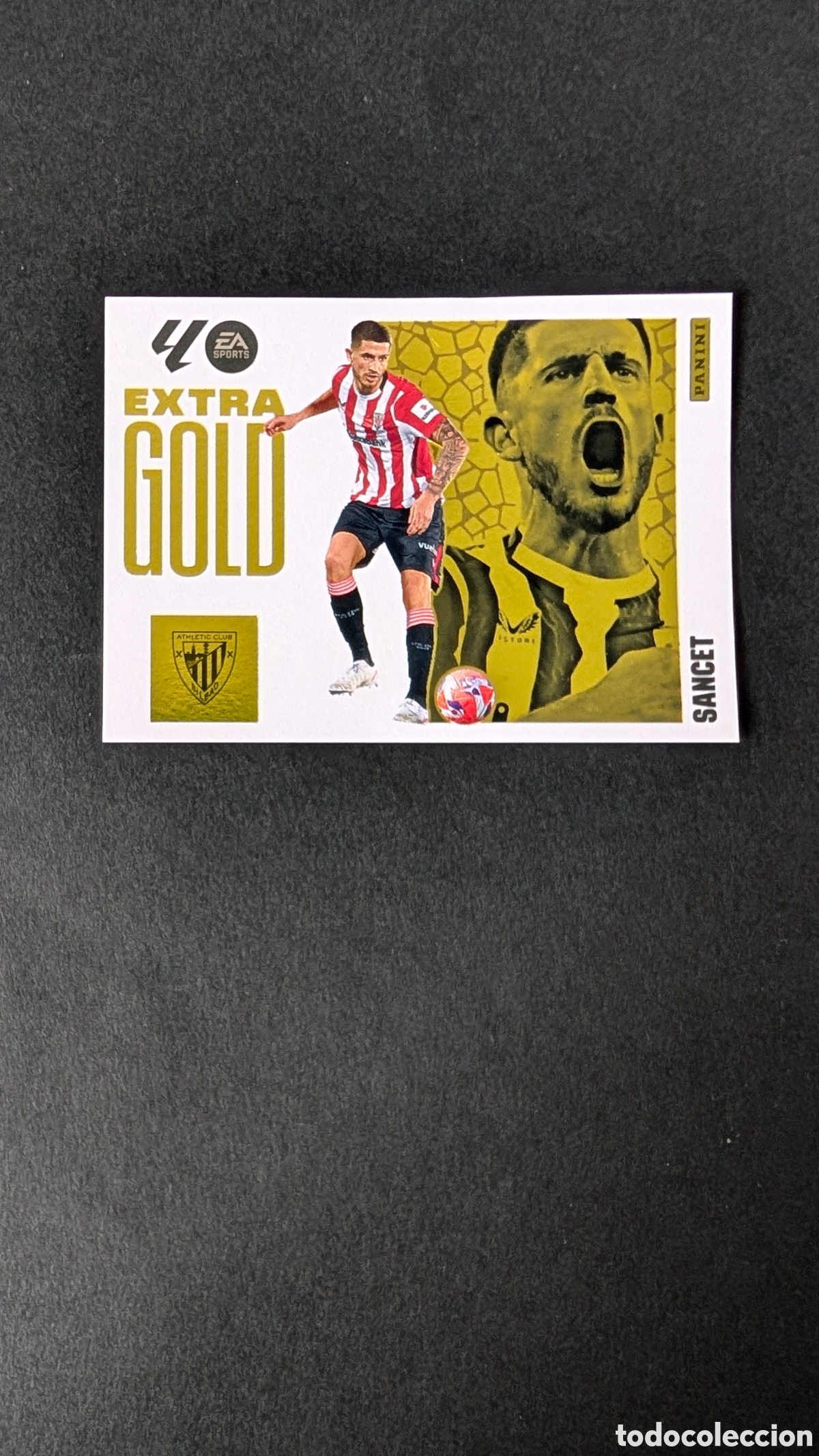 Cromos de F&uacute;tbol: SANCET BILBAO EXTRA GOLD LIGA ESTE 2025/26 25 26 NUNCA PEGADO SIN PEGAR