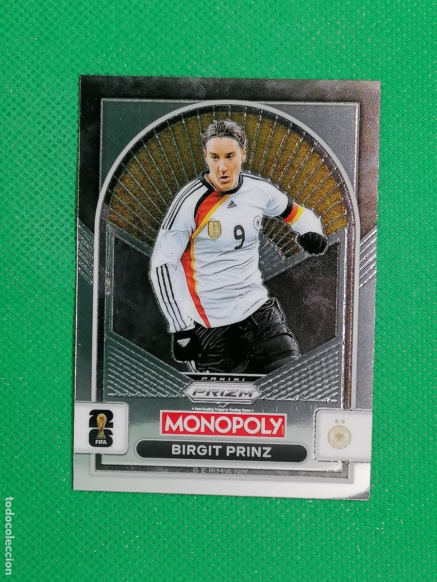 Cromos de F&uacute;tbol: 88 BIRGIT PRINZ ALEMANIA BASE WOMEN ⚽ PANINI PRIZM MONOPOLY FIFA WORLD CUP 26 2026 ⚽