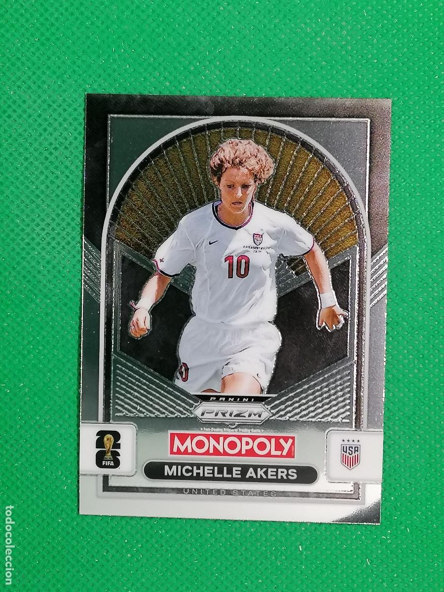 Cromos de F&uacute;tbol: 90 MICHELLE AKERS USA BASE WOMEN ⚽ PANINI PRIZM MONOPOLY FIFA WORLD CUP 26 2026 ⚽