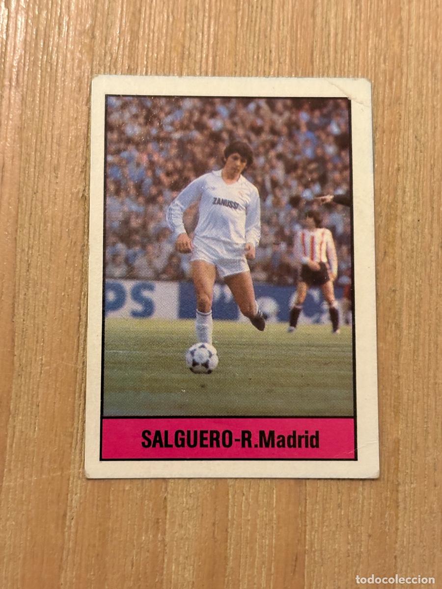 Cromos de Futebol: 19. CROMO SIN PEGAR SALGUERO REAL MADRID EDITORIAL LISEL 85-86 1985-86 N 158