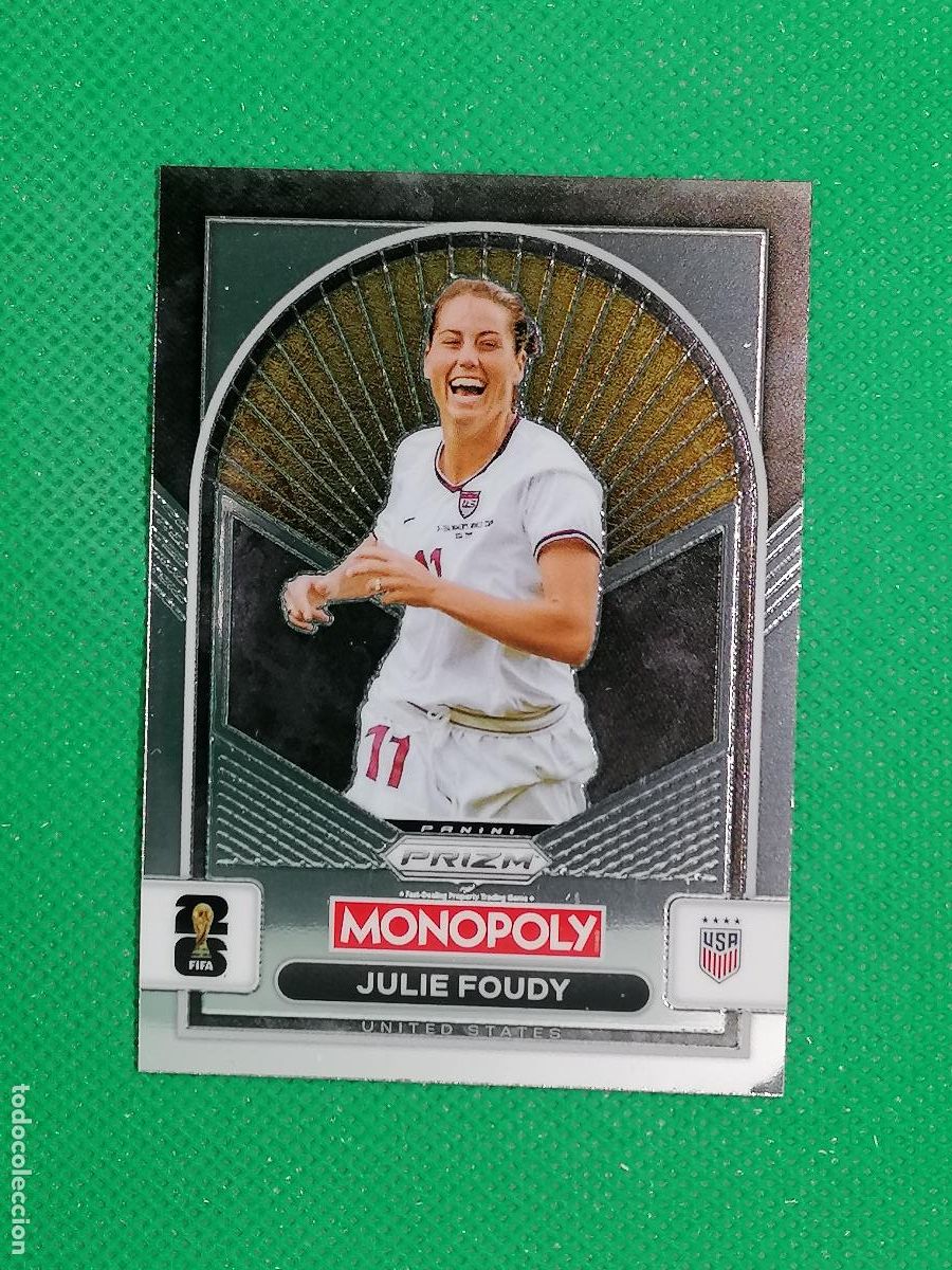 Cromos de F&uacute;tbol: 93 JULIE FOUDY USA BASE WOMEN ⚽ PANINI PRIZM MONOPOLY FIFA WORLD CUP 26 2026 ⚽
