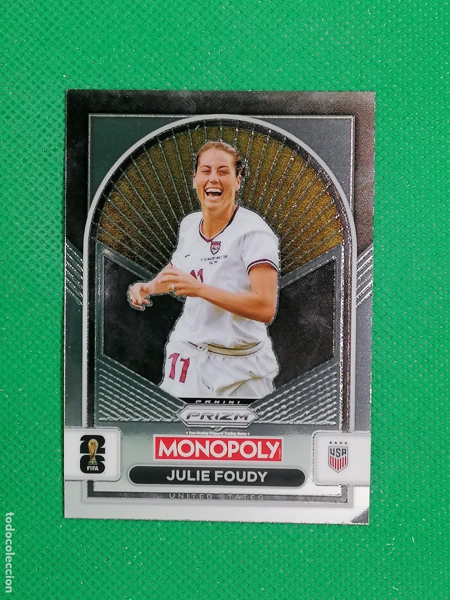 Cromos de F&uacute;tbol: 93 JULIE FOUDY USA BASE WOMEN ⚽ PANINI PRIZM MONOPOLY FIFA WORLD CUP 26 2026 ⚽