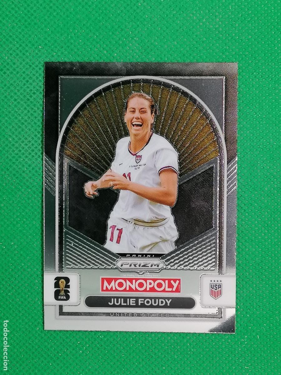 Cromos de F&uacute;tbol: 93 JULIE FOUDY USA BASE WOMEN ⚽ PANINI PRIZM MONOPOLY FIFA WORLD CUP 26 2026 ⚽