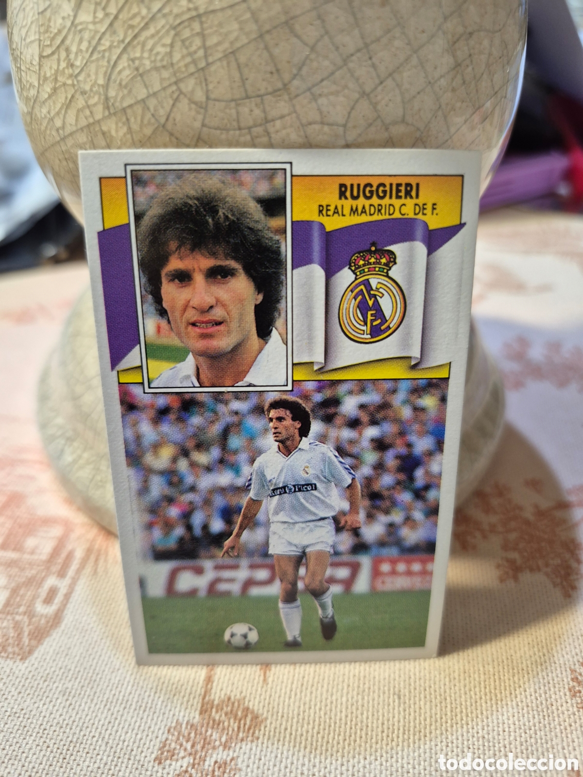 Cromos de F&uacute;tbol: RUGGIERI REAL MADRID CF
