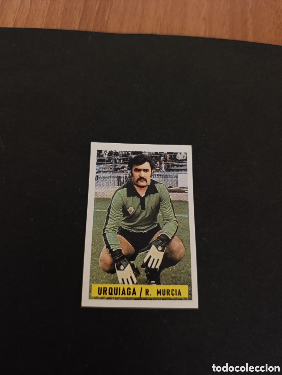 Cromos de F&uacute;tbol: Cromo Urquiaga Real Murcia Liga Este 74 75, ampliaci&oacute;n de la colecci&oacute;n