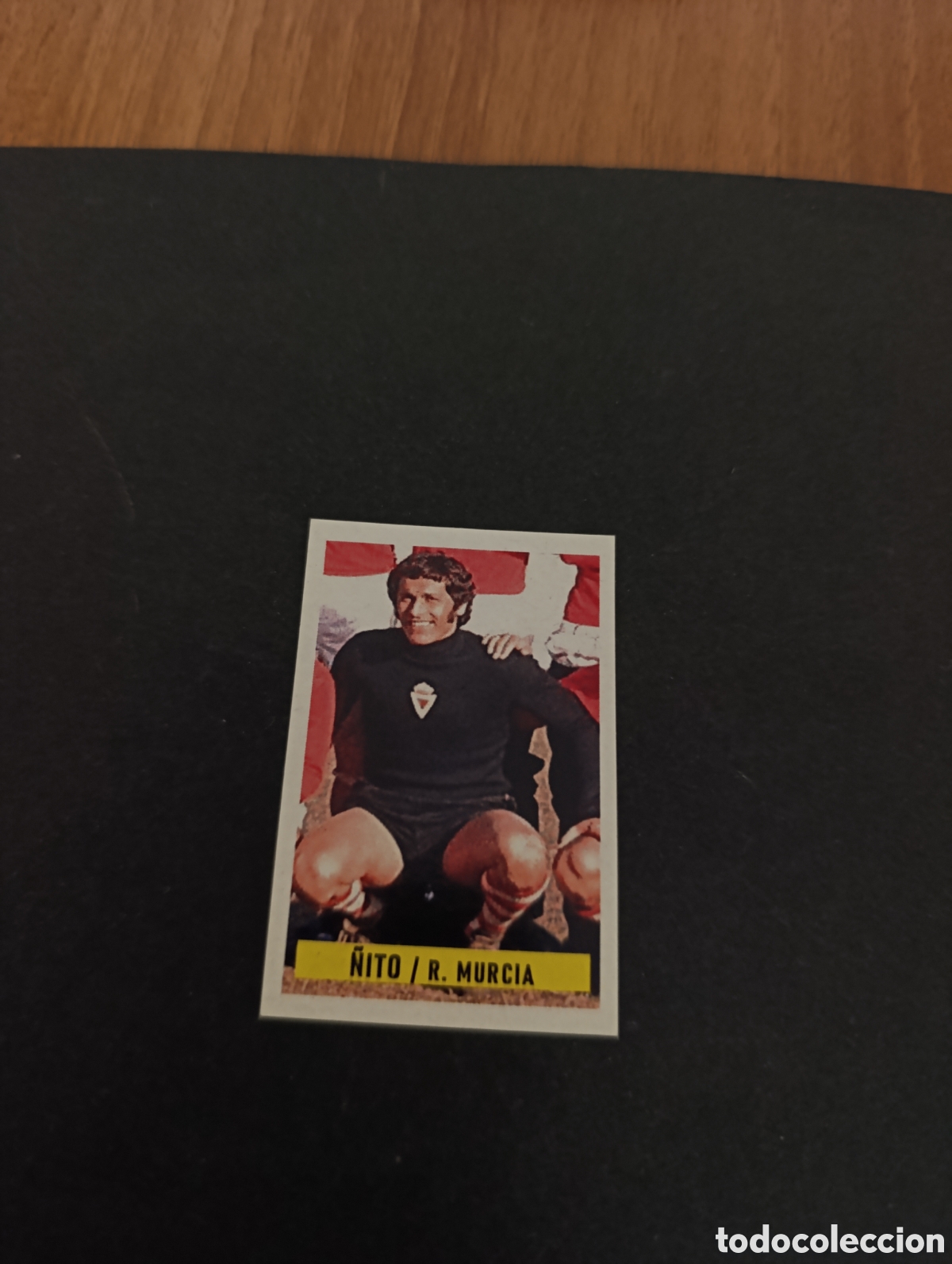 Cromos de F&uacute;tbol: Cromo &Ntilde;ito Real Murcia Liga Este 74 75, ampliaci&oacute;n de la colecci&oacute;n