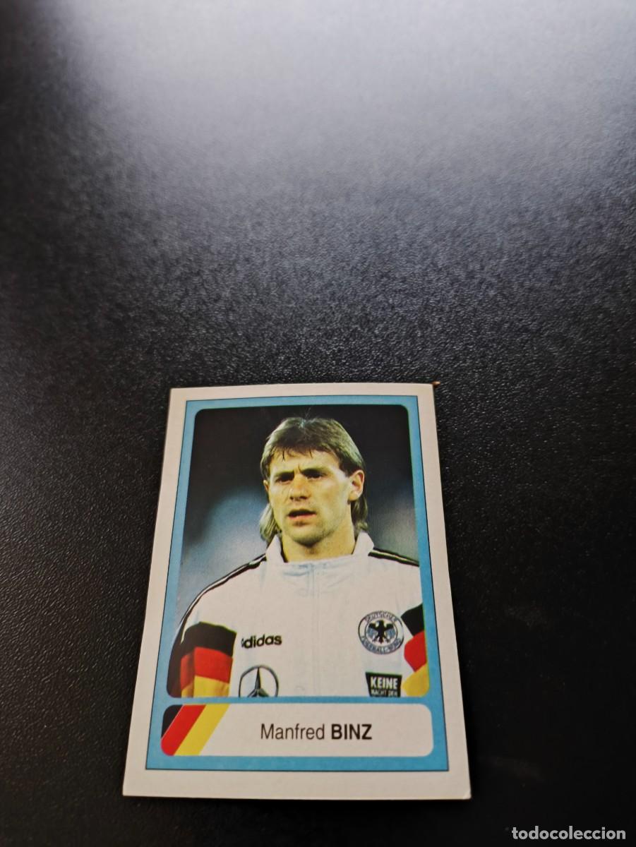 Cromos de F&uacute;tbol: 14 Manfred Binz ALEMANIA GERMANY EDICIONES ESTADIO FIFA WORLD CUP MUNDIAL USA 1994 NO PANINI