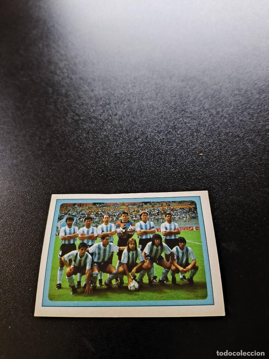 Cromos de F&uacute;tbol: 29 EQUIPO TEAM ARGENTINA EDICIONES ESTADIO FIFA WORLD CUP MUNDIAL USA 1994 NO PANINI
