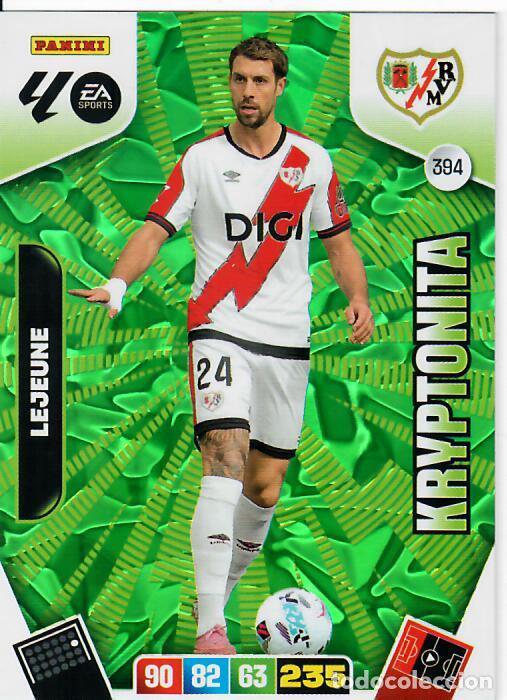 Cromos de F&uacute;tbol: PANINI ADRENALYN - LIGA 2025-26 (25 - 26) - N&ordm; 394 KRYPTONITA - LEJEUNE - RAYO VALLECANO