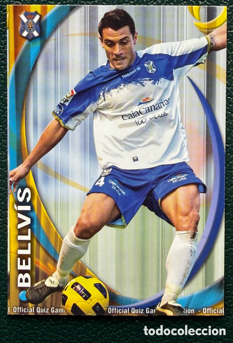 Cartes &agrave; collectionner de Football: 1196 BELLVIS CD TENERIFE FICHAS ALBUM MUNDICROMO 2010 2011 10 11
