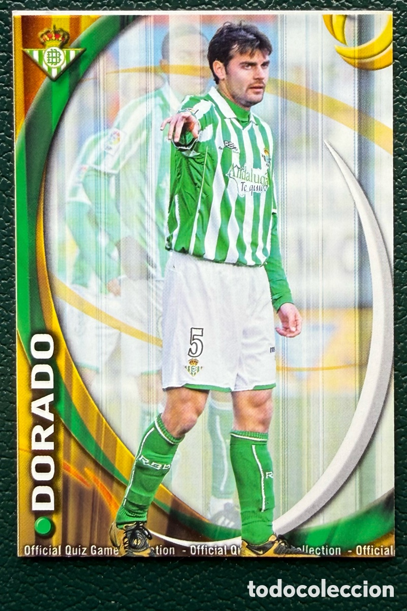 Cartes &agrave; collectionner de Football: 1198 DORADO REAL BETIS FICHAS ALBUM MUNDICROMO 2010 2011 10 11