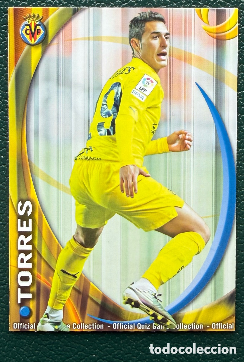 Cromos de Futebol: 1213 TORRES VILLARREAL CF B FICHAS ALBUM MUNDICROMO 2010 2011 10 11