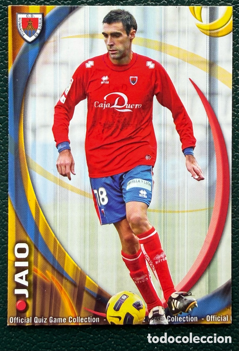 Fu&szlig;ball-Sticker: 1219 JAIO CD NUMANCIA FICHAS ALBUM MUNDICROMO 2010 2011 10 11