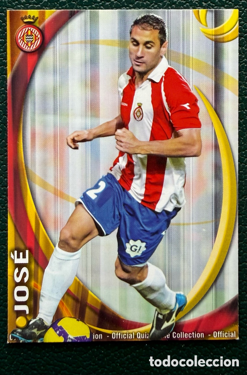 Cromos de Futebol: 1226 JOSE GIRONA FC FICHAS ALBUM MUNDICROMO 2010 2011 10 11