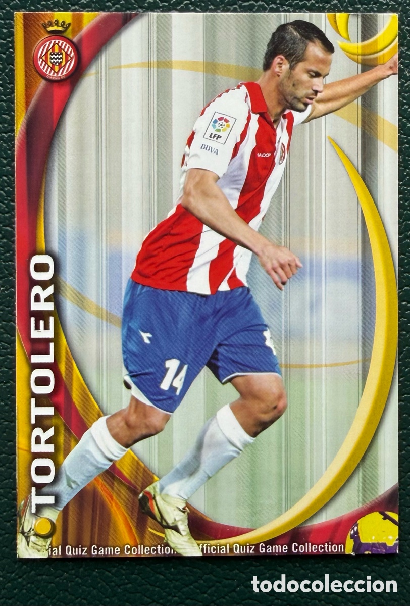 Cromos de Futebol: 1227 TORTOLERO GIRONA FC FICHAS ALBUM MUNDICROMO 2010 2011 10 11