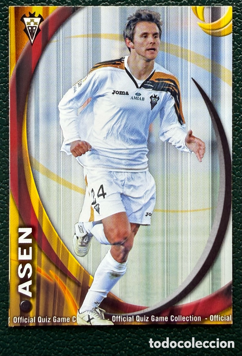 Cromos de Futebol: 1228 ASEN ALBACETE BALOMPIE FICHAS ALBUM MUNDICROMO 2010 2011 10 11