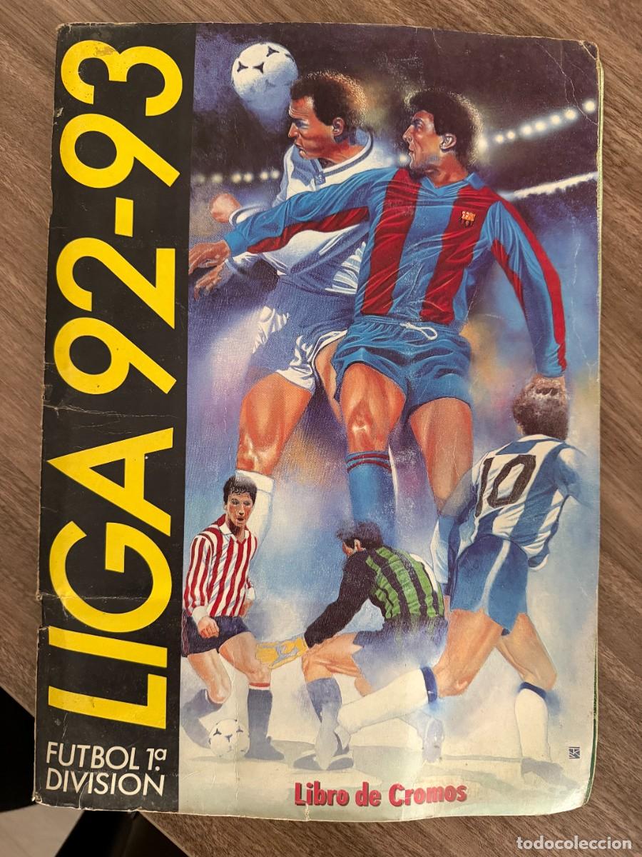 Cromos de F&uacute;tbol: &Aacute;lbum Liga f&uacute;tbol 92/93