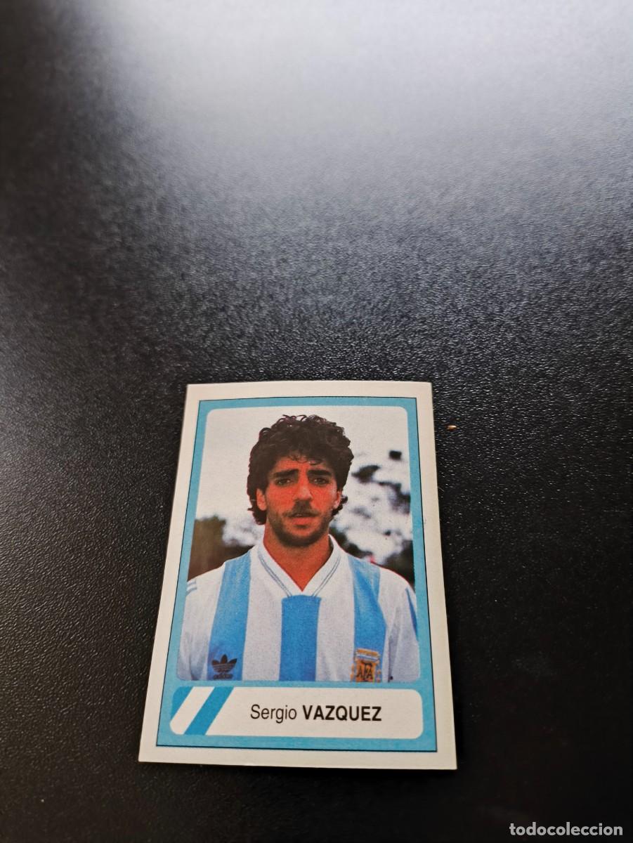 Cromos de F&uacute;tbol: 37 Sergio Vazquez ARGENTINA EDICIONES ESTADIO FIFA WORLD CUP MUNDIAL USA 1994 NO PANINI