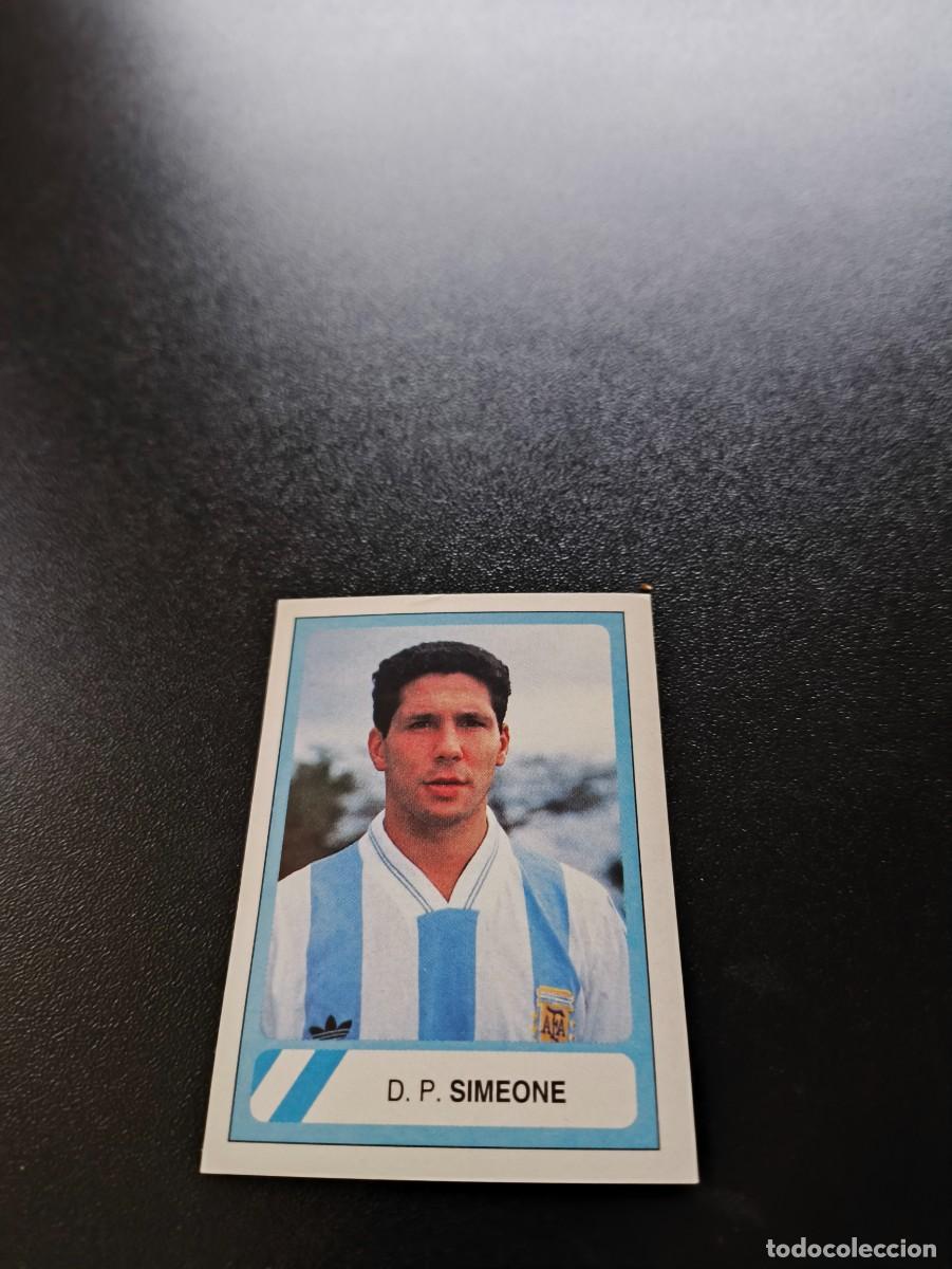 Cromos de F&uacute;tbol: 42 D. P. Simeone ARGENTINA EDICIONES ESTADIO FIFA WORLD CUP MUNDIAL USA 1994 NO PANINI