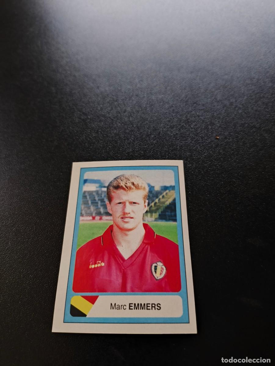 Cromos de F&uacute;tbol: 56 Marc Emmers BELGICA BELGIUM EDICIONES ESTADIO FIFA WORLD CUP MUNDIAL USA 1994 NO PANINI
