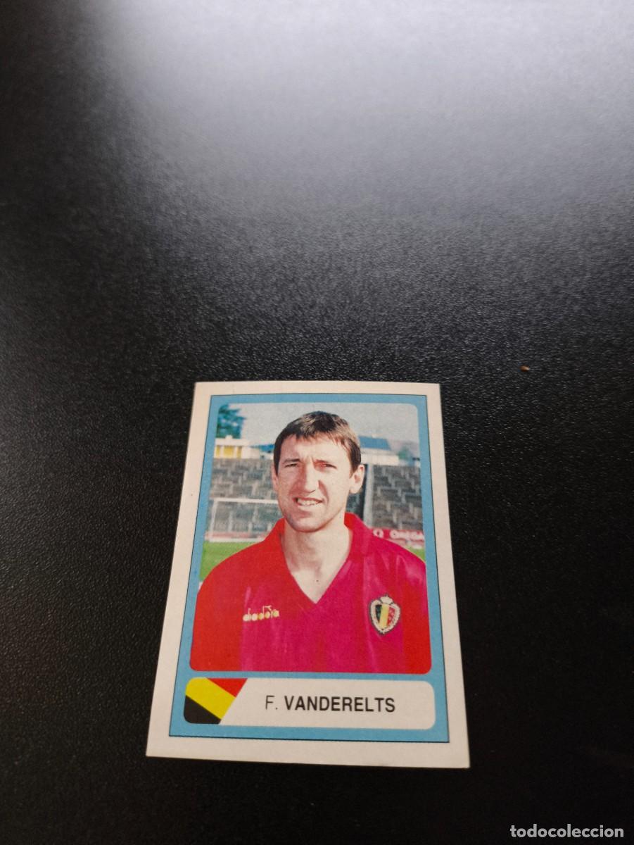 Cromos de F&uacute;tbol: 60 F. Vanderelts BELGICA BELGIUM EDICIONES ESTADIO FIFA WORLD CUP MUNDIAL USA 1994 NO PANINI