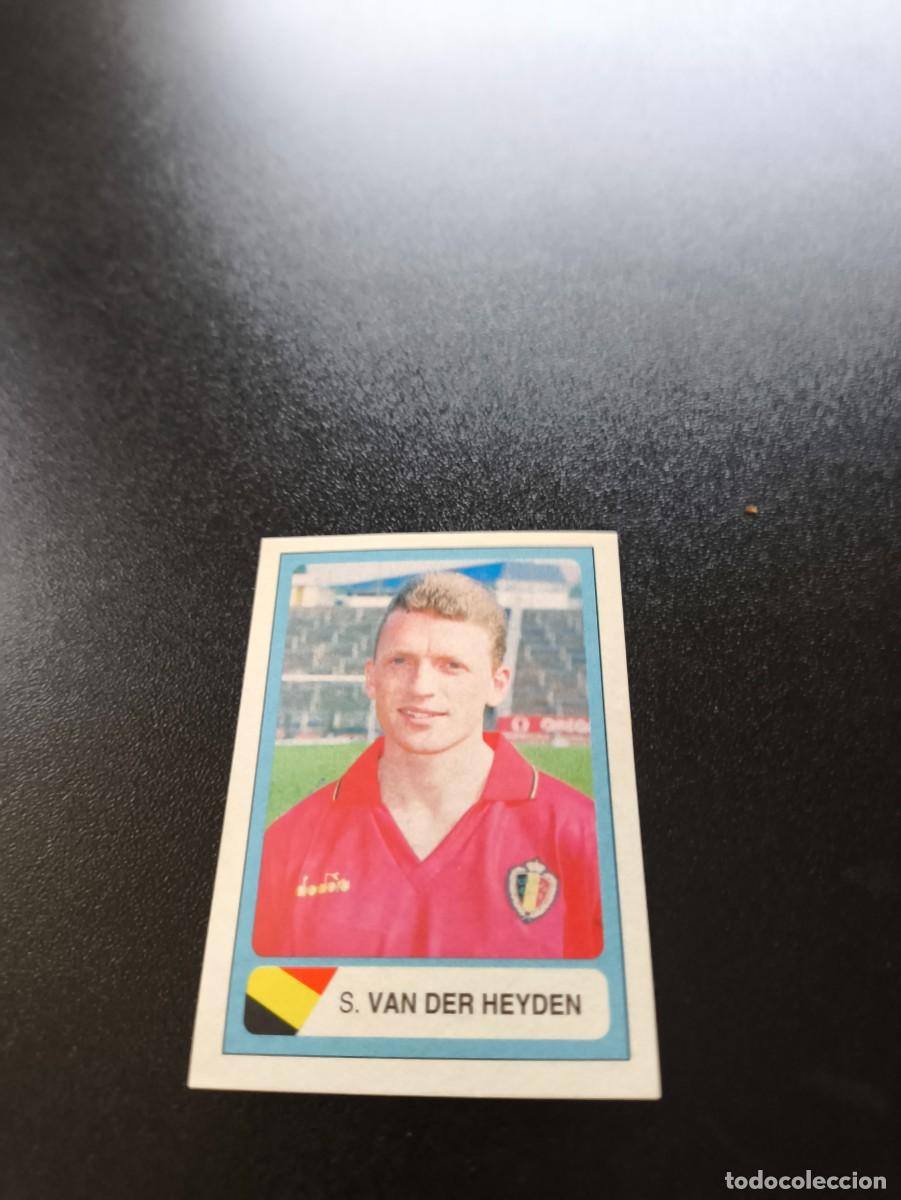 Cromos de F&uacute;tbol: 61 S. Van Der Heyden BELGICA BELGIUM EDICIONES ESTADIO FIFA WORLD CUP MUNDIAL USA 1994 NO PANINI