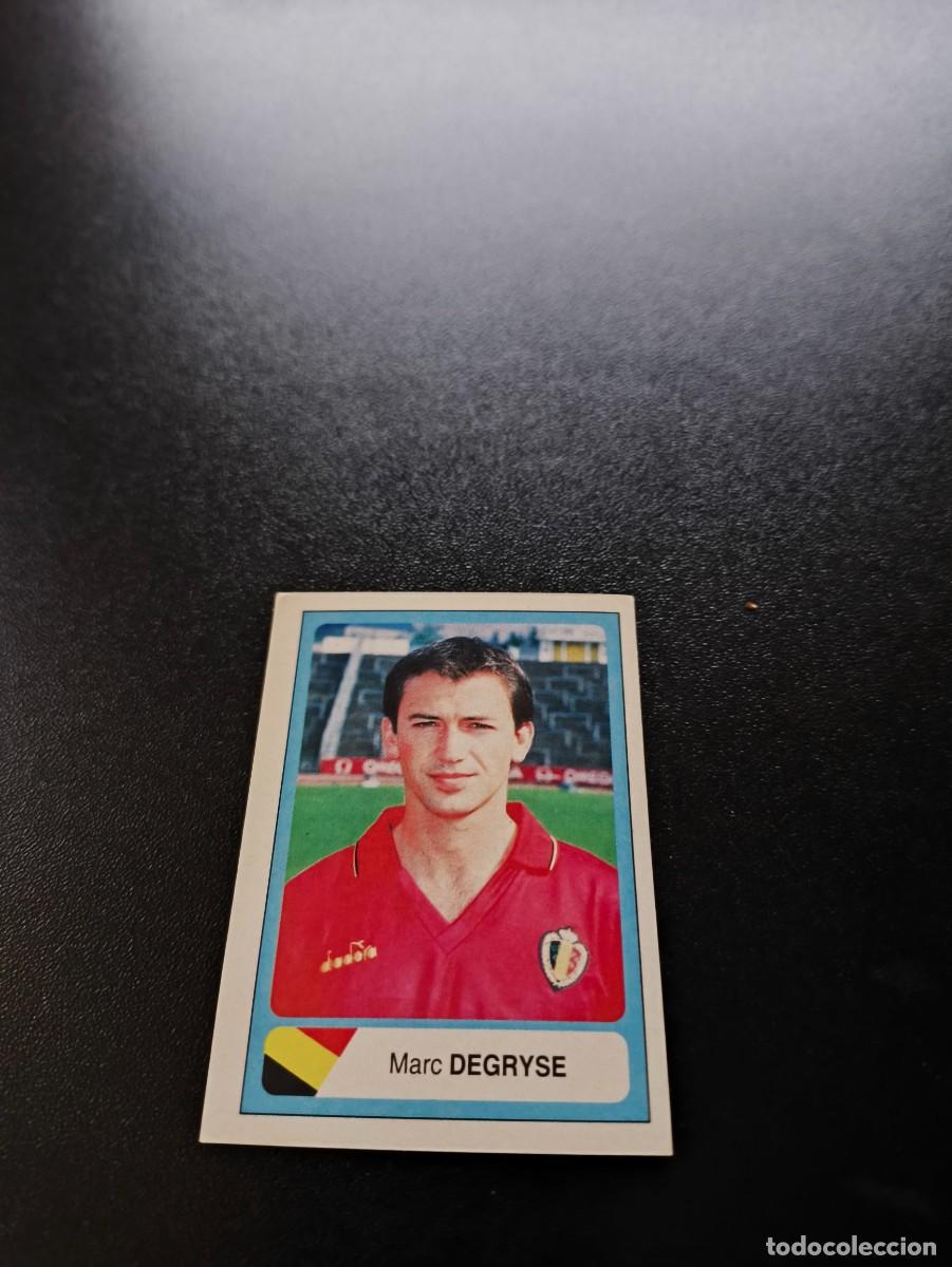 Cromos de F&uacute;tbol: 64 Marc Degryse BELGICA BELGIUM EDICIONES ESTADIO FIFA WORLD CUP MUNDIAL USA 1994 NO PANINI
