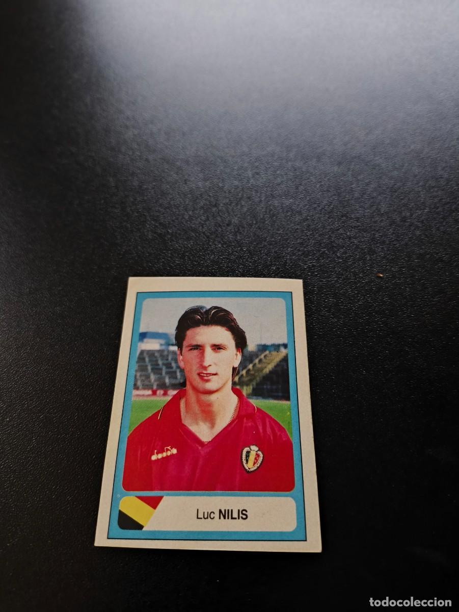 Cromos de F&uacute;tbol: 65 Luc Nilis BELGICA BELGIUM EDICIONES ESTADIO FIFA WORLD CUP MUNDIAL USA 1994 NO PANINI