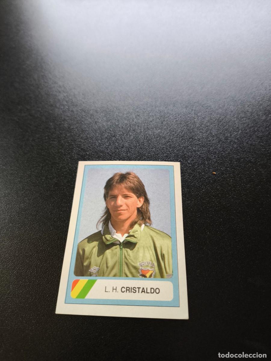 Cromos de F&uacute;tbol: 71 L. H. Cristaldo BOLIVIA EDICIONES ESTADIO FIFA WORLD CUP MUNDIAL USA 1994 NO PANINI