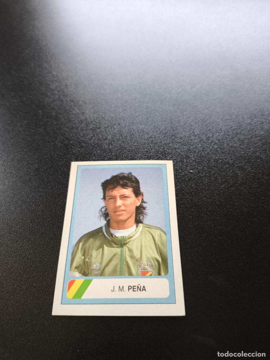 Cromos de F&uacute;tbol: 72 J. M. Pe&ntilde;a BOLIVIA EDICIONES ESTADIO FIFA WORLD CUP MUNDIAL USA 1994 NO PANINI
