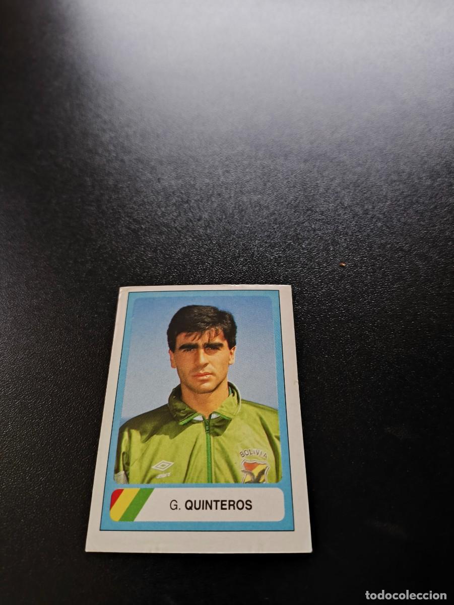 Cromos de F&uacute;tbol: 74 G. Quinteros BOLIVIA EDICIONES ESTADIO FIFA WORLD CUP MUNDIAL USA 1994 NO PANINI