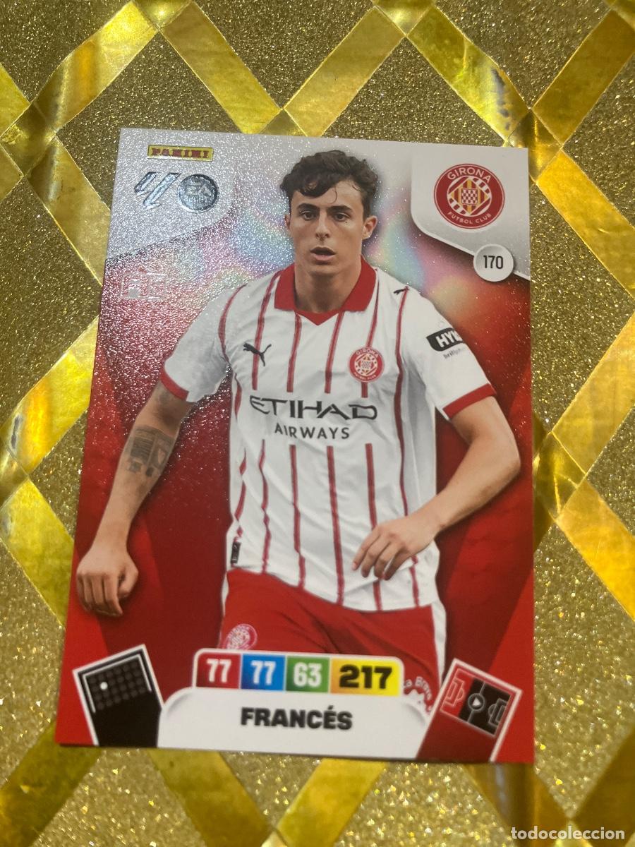 Cromos de F&uacute;tbol: CROMO DE FUTBOL NUMERO 170 FRANCES GIRONA ADRENALYN XL 2025 2026 PANINI !