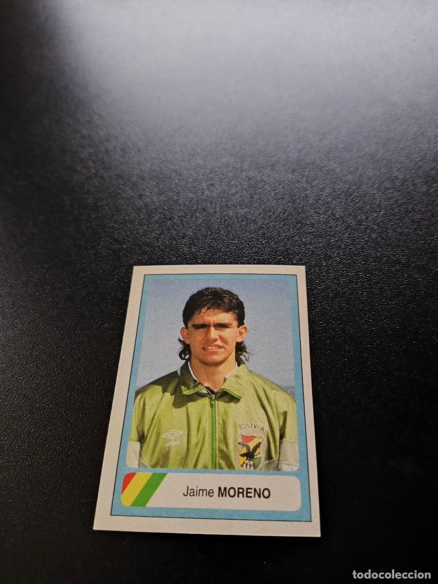 Cromos de F&uacute;tbol: 82 Jaime Moreno BOLIVIA EDICIONES ESTADIO FIFA WORLD CUP MUNDIAL USA 1994 NO PANINI