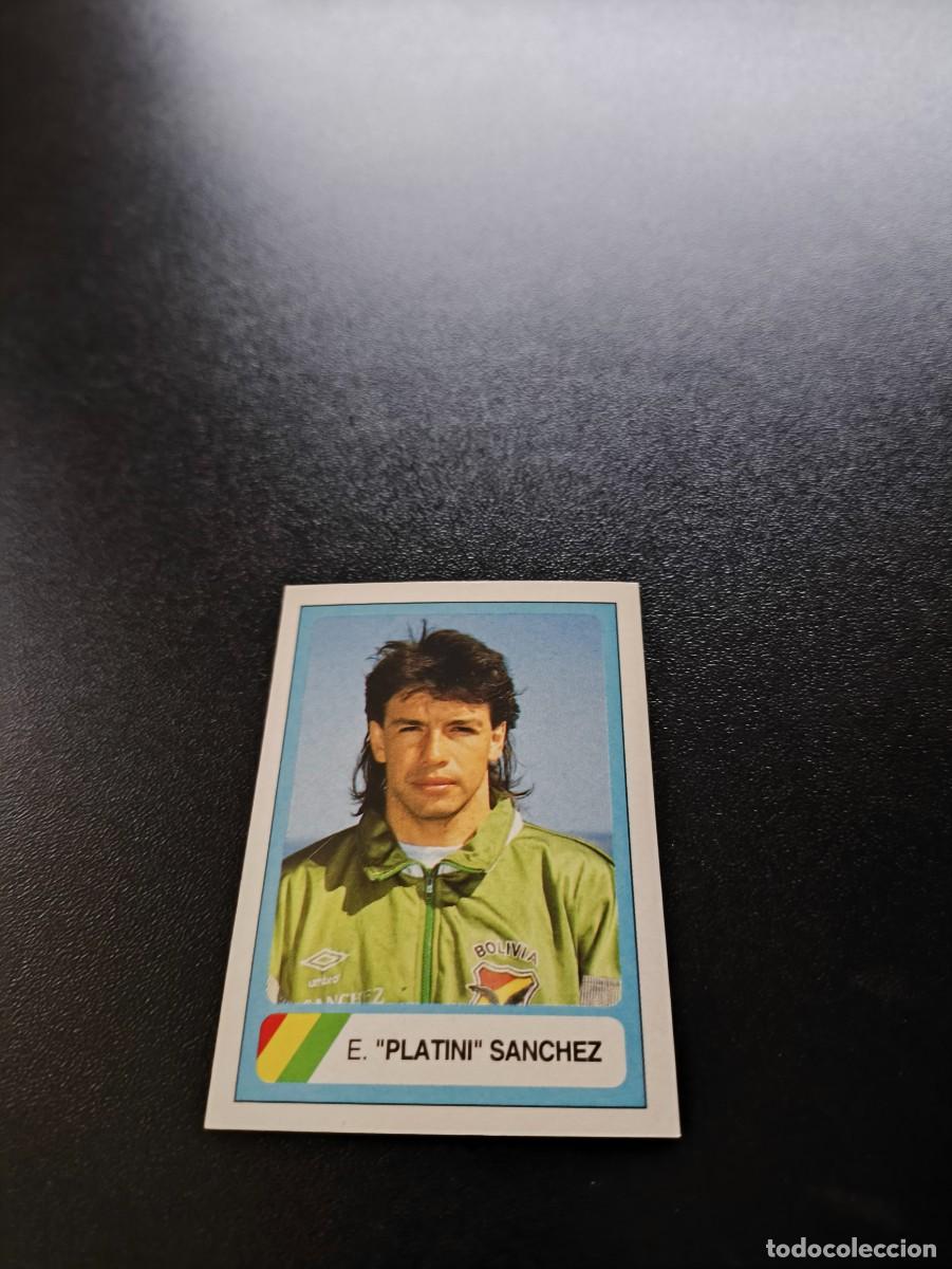 Cromos de F&uacute;tbol: 85 E. ''Platini'' Sanchez BOLIVIA EDICIONES ESTADIO FIFA WORLD CUP MUNDIAL USA 1994 NO PANINI