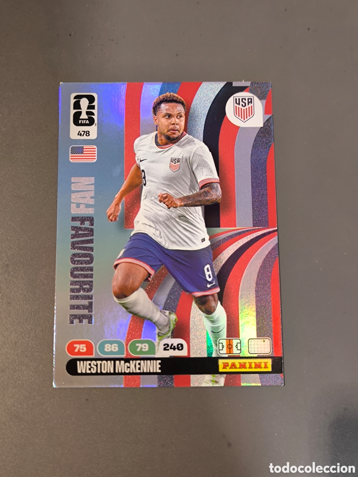 Cromos de F&uacute;tbol: McKENNIE 478 Fan Favourite USA Mundial 2026 Adrenalyn