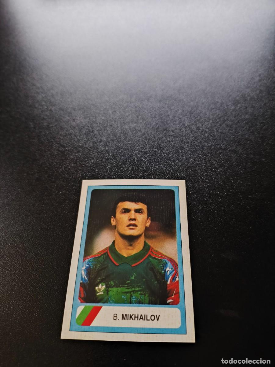 Cromos de F&uacute;tbol: 107 B. Mikhailov BULGARIA EDICIONES ESTADIO FIFA WORLD CUP MUNDIAL USA 1994 NO PANINI