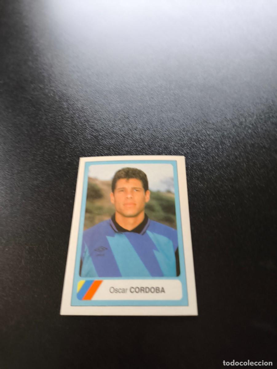 Cromos de F&uacute;tbol: 126 Oscar Cordoba COLOMBIA EDICIONES ESTADIO FIFA WORLD CUP MUNDIAL USA 1994 NO PANINI
