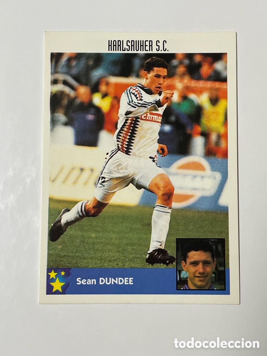Cromos de F&uacute;tbol: Sean Dundee Karsluher Panini Los mejores equipos de Europa 1997/98 #276
