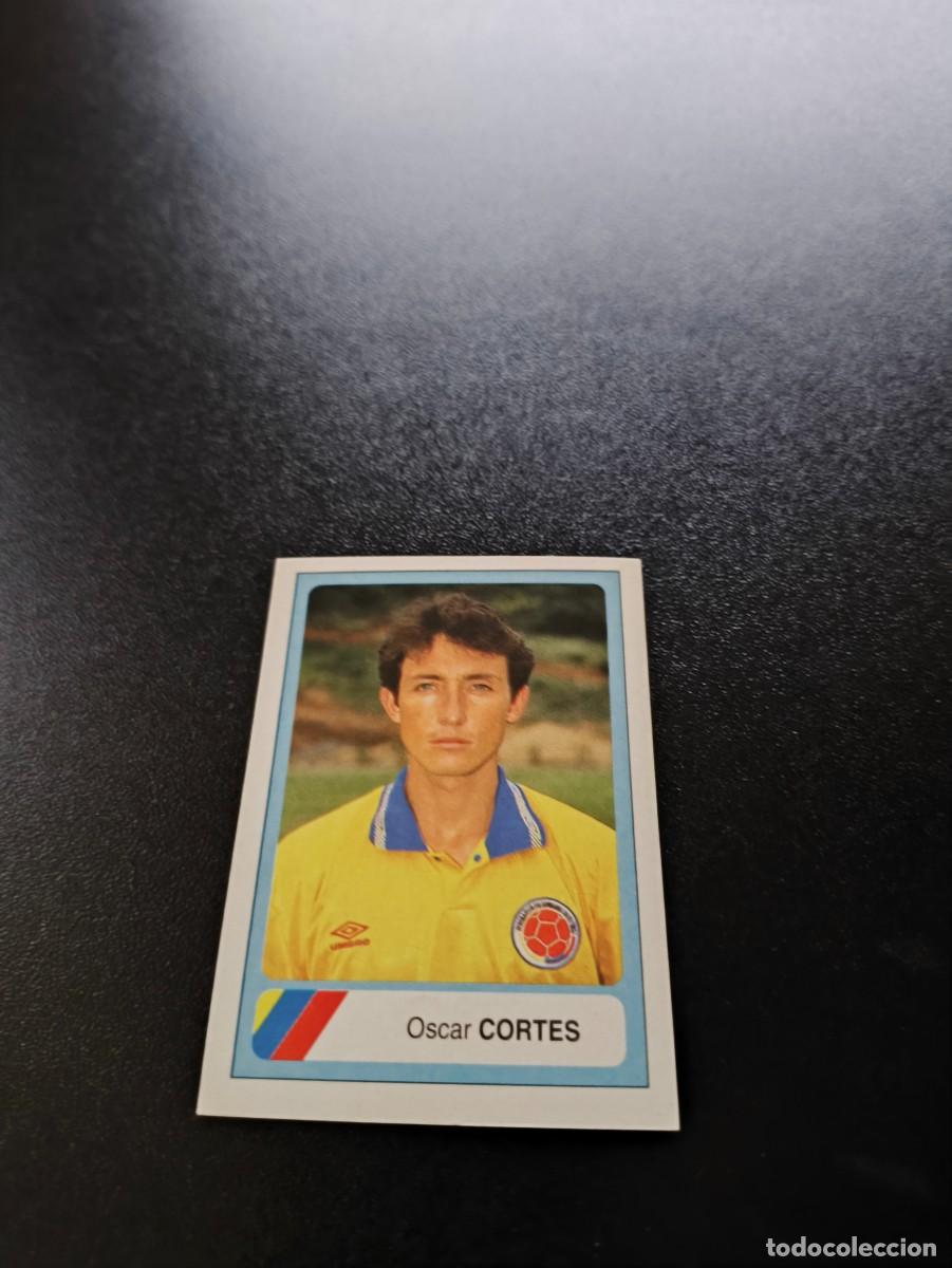 Cromos de F&uacute;tbol: 128 Oscar Cortes COLOMBIA EDICIONES ESTADIO FIFA WORLD CUP MUNDIAL USA 1994 NO PANINI