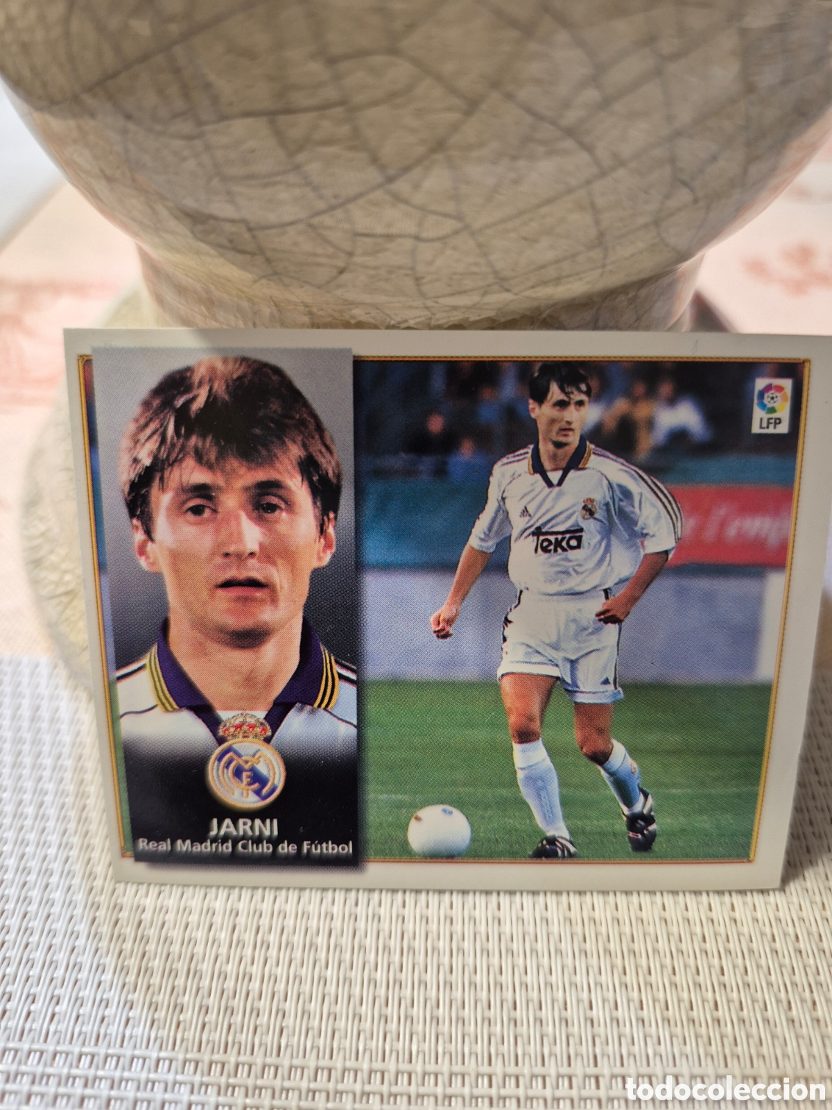 Cromos de F&uacute;tbol: JARNI REAL MADRID CF