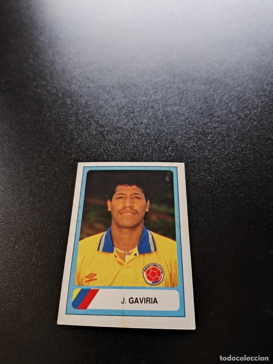 Cromos de F&uacute;tbol: 135 J. Gaviria COLOMBIA EDICIONES ESTADIO FIFA WORLD CUP MUNDIAL USA 1994 NO PANINI