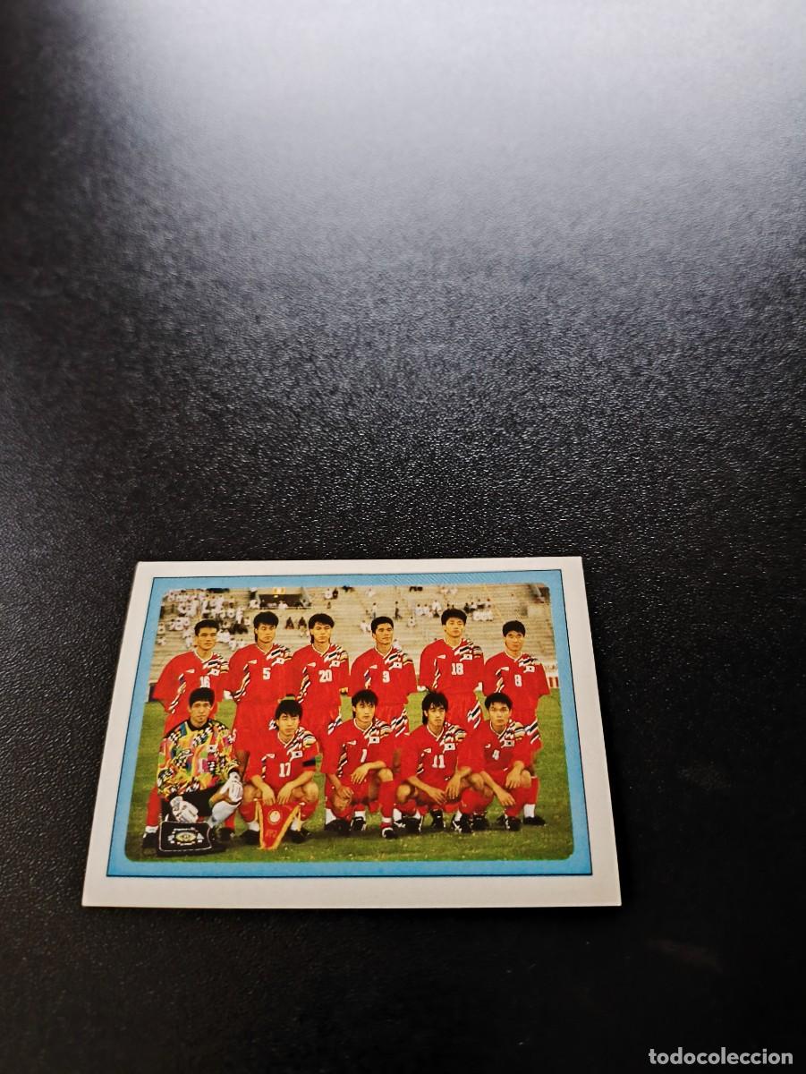 Cromos de F&uacute;tbol: 143 team equipo KOREA DEL SUR EDICIONES ESTADIO FIFA WORLD CUP MUNDIAL USA 1994 NO PANINI