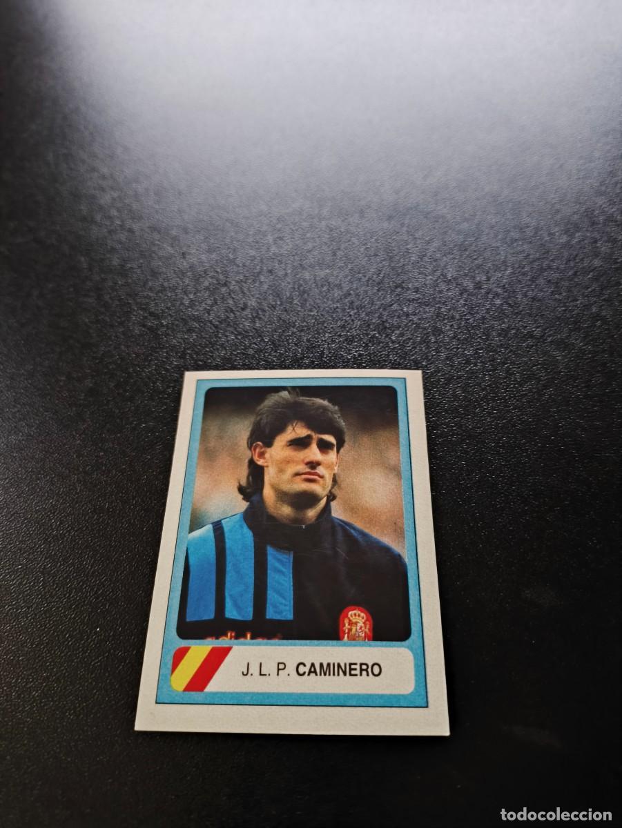 Cromos de F&uacute;tbol: 168 J. L. P. Caminero ESPA&Ntilde;A SPAIN EDICIONES ESTADIO FIFA WORLD CUP MUNDIAL USA 1994 NO PANINI