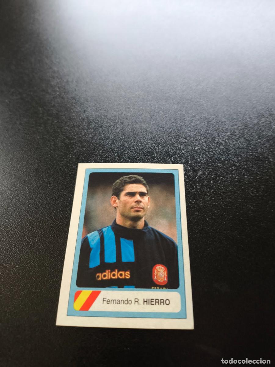 Figurine di Calcio: 175 Fernando R. Hierro ESPA&Ntilde;A SPAIN EDICIONES ESTADIO FIFA WORLD CUP MUNDIAL USA 1994 NO PANINI