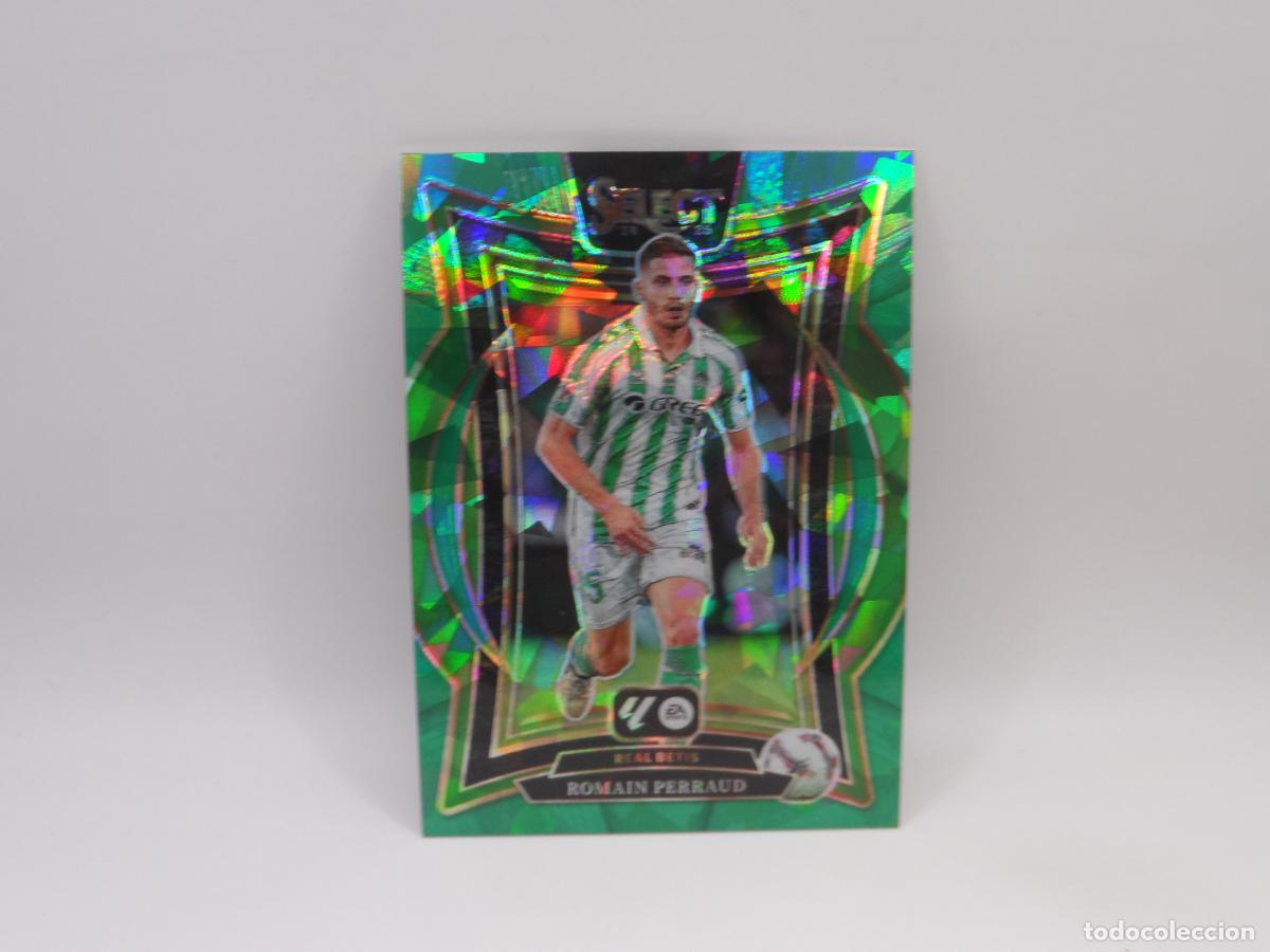 Figurine di Calcio: 39 ROMAIN PERRAUD PARALELA GREEN ICE PRIZM BETIS PANINI SELECT 2024 2025 24 25