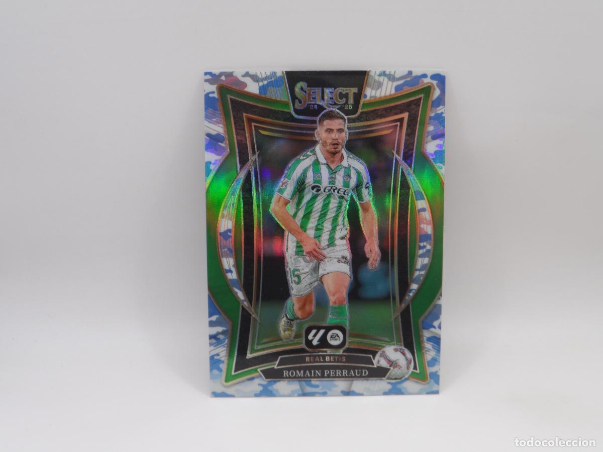 Cromos de F&uacute;tbol: 39 ROMAIN PERRAUD NUMERADA /30 WINTER CAMO PRIZM BETIS PANINI SELECT 2024 2025 24 25