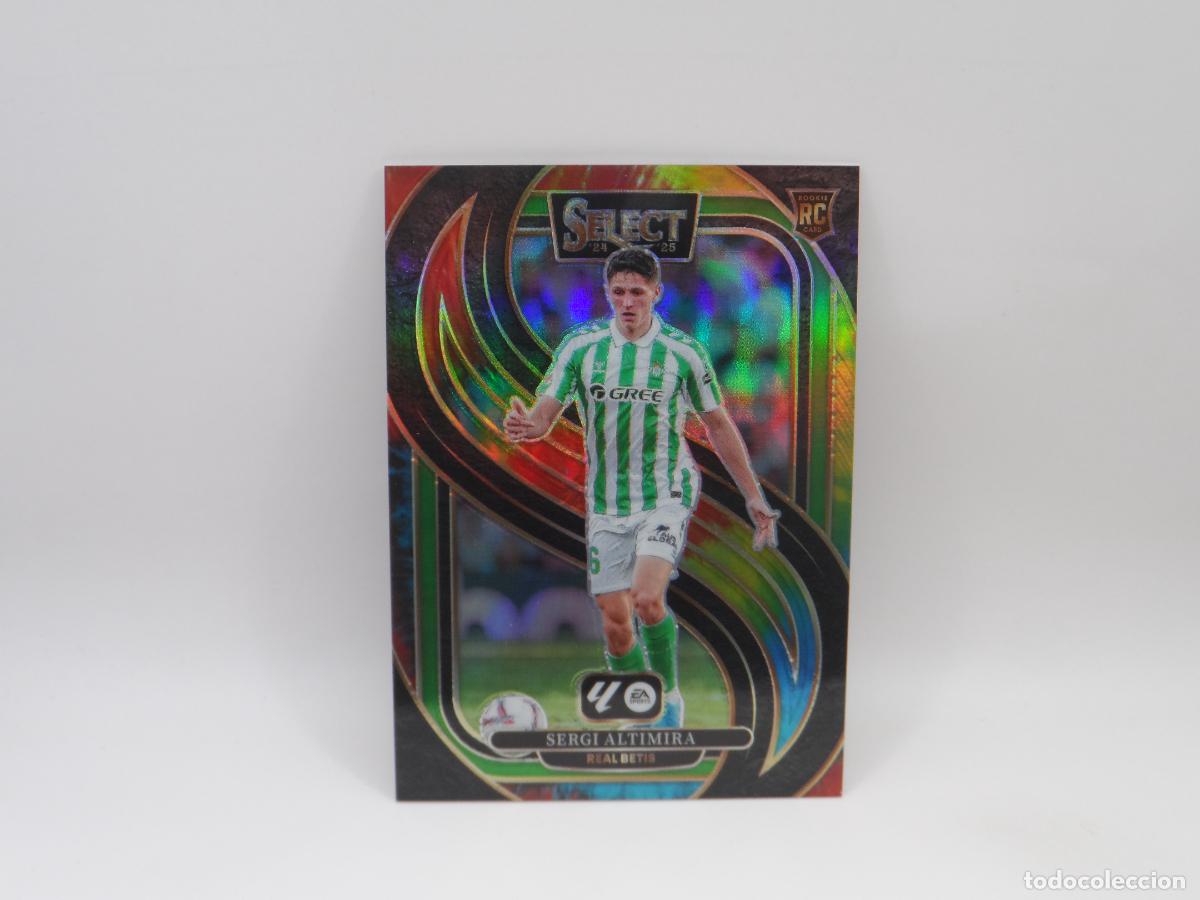 Cromos de F&uacute;tbol: 136 ALTIMIRA NUMERADA /25 TYE-DIE BETIS PANINI SELECT 2024 2025 24 25 ROOKIE