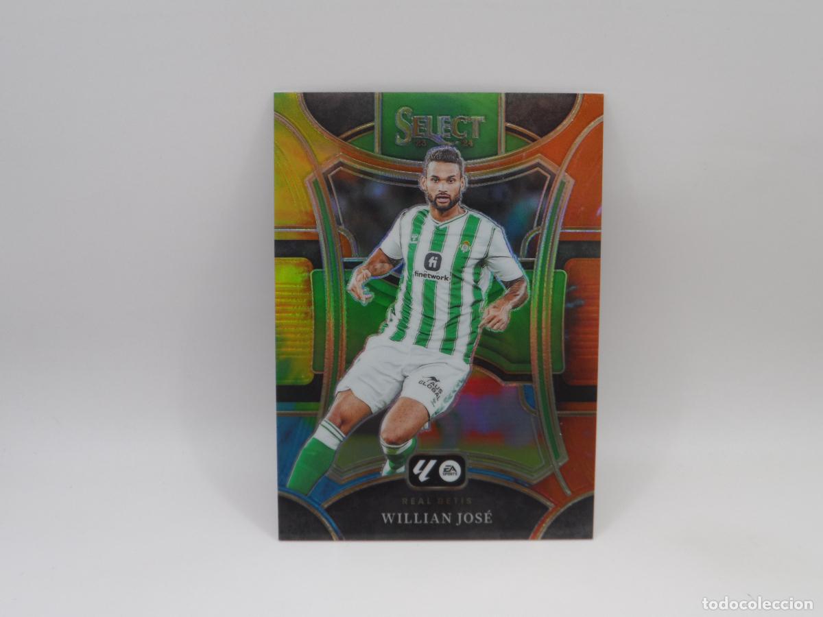 Cromos de F&uacute;tbol: 163 WILLIAN JOSE NUMERADA /30 TYE-DIE BETIS PANINI SELECT LIGA 2023 2024 23 24 PRIZM