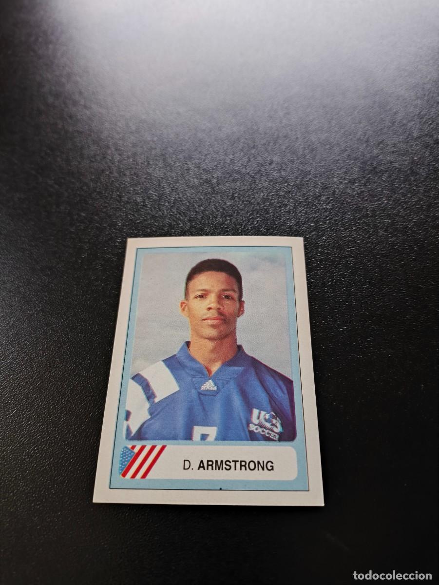 Cromos de F&uacute;tbol: 186 D. Armstrong ESTADOS UNIDOS USA EDICIONES ESTADIO FIFA WORLD CUP MUNDIAL USA 1994 NO PANINI
