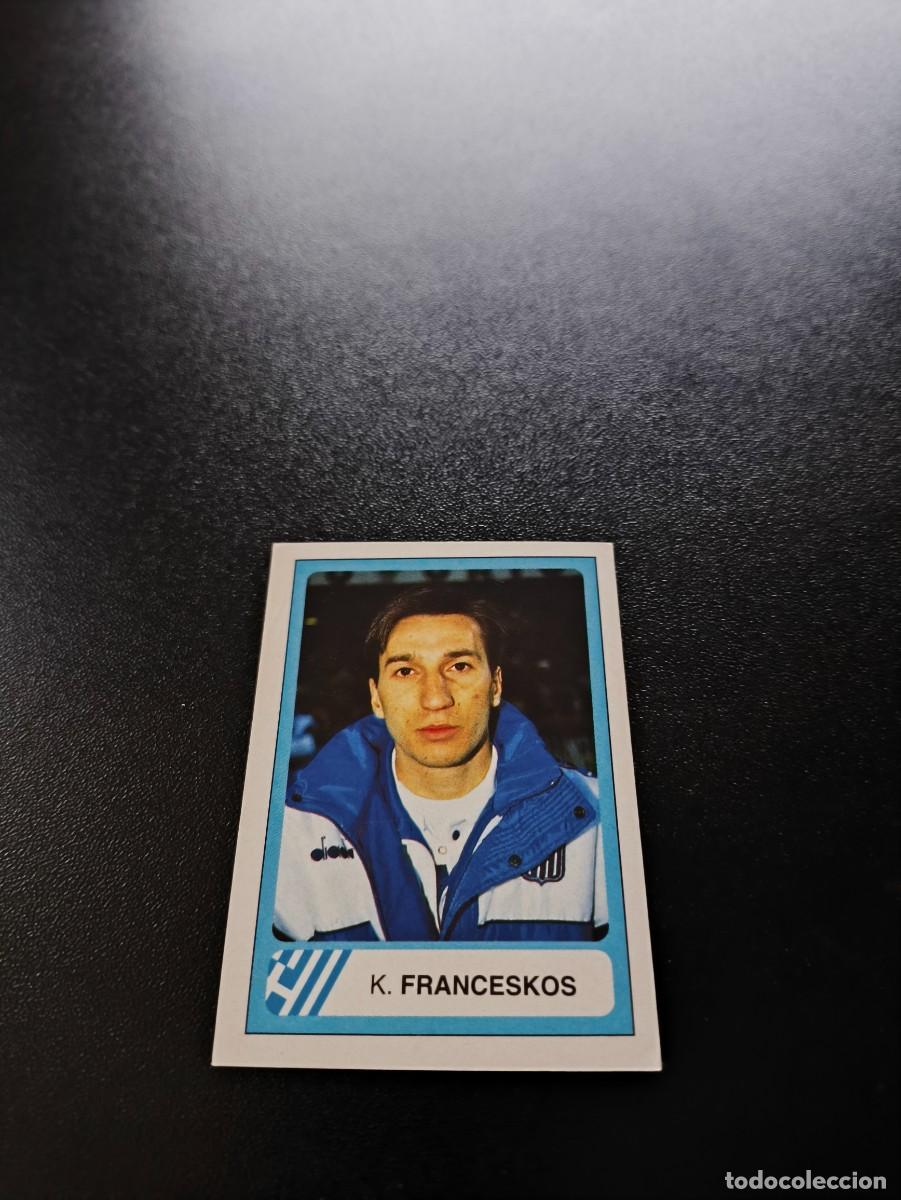 Cromos de F&uacute;tbol: 216 K. Franceskos GRECIA GREECE EDICIONES ESTADIO FIFA WORLD CUP MUNDIAL USA 1994 NO PANINI
